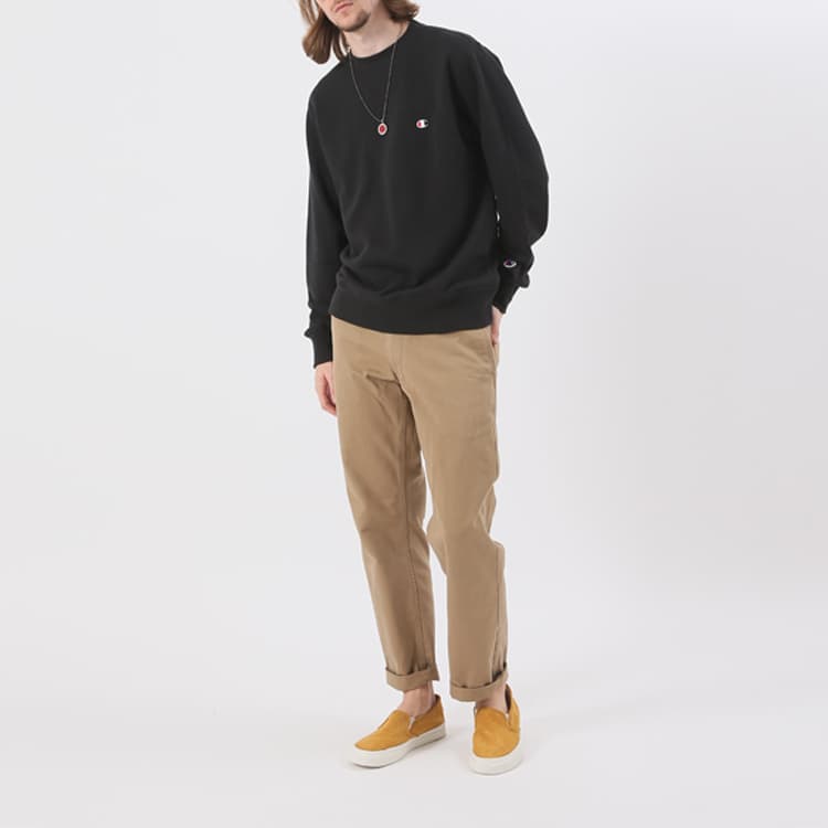 Толстовка Champion, японская версия, унисекс, черная