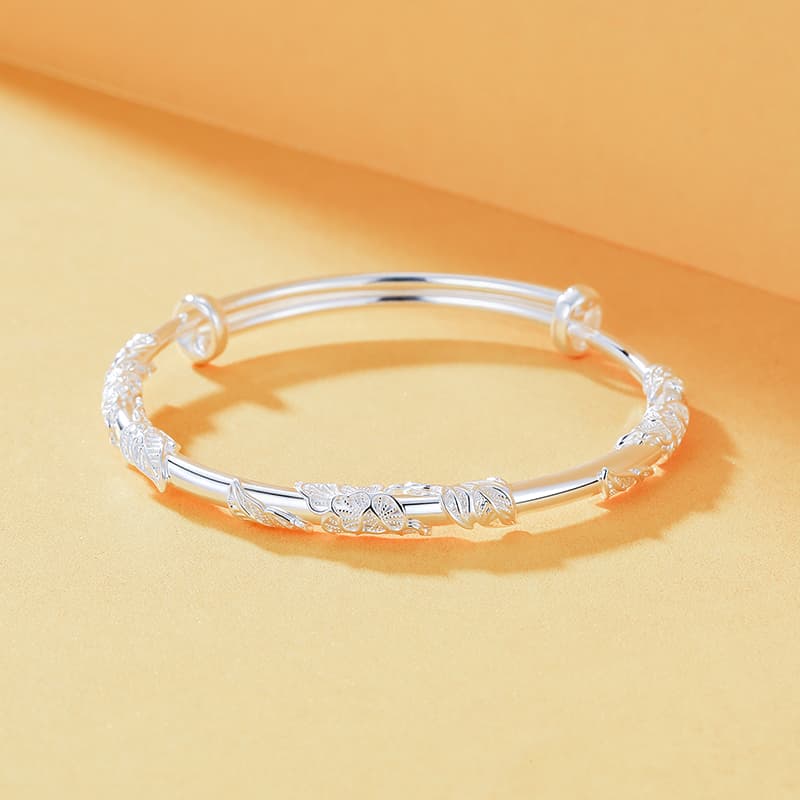 Женские браслеты из сплава VANA, серебристо-белые