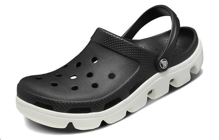 Пляжные сандалии Crocs Duet Черный Белый