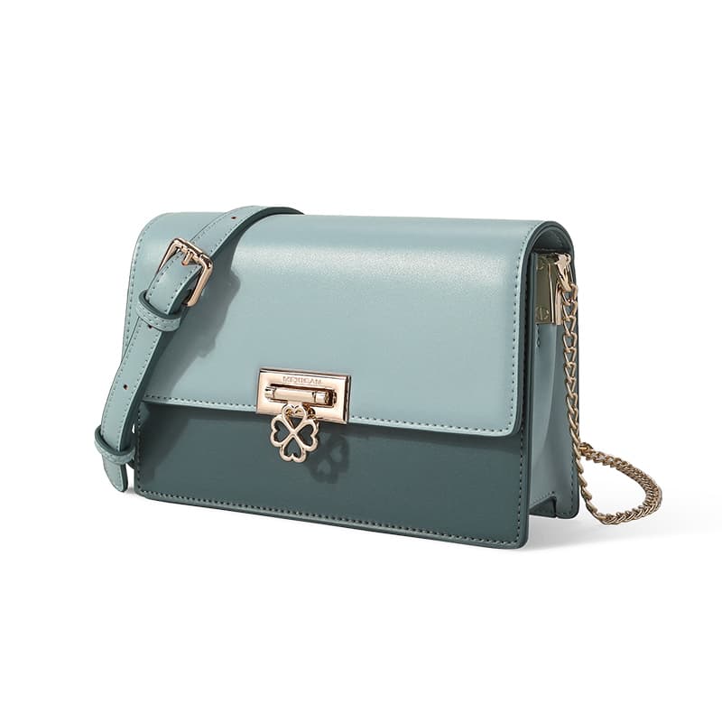 МЕКСИКАНСКАЯ ткань, искусственная кожа, кожаная сумка на цепочке, сумка через плечо Обычный женский цвет: белый, зеленый/бирюзовый и темно-зеленый