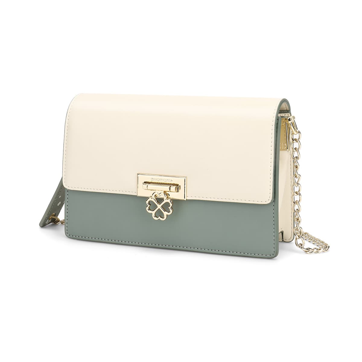 МЕКСИКАНСКАЯ ткань, искусственная кожа, кожаная сумка на цепочке, сумка через плечо Обычный женский цвет: белый, зеленый/бирюзовый и темно-зеленый