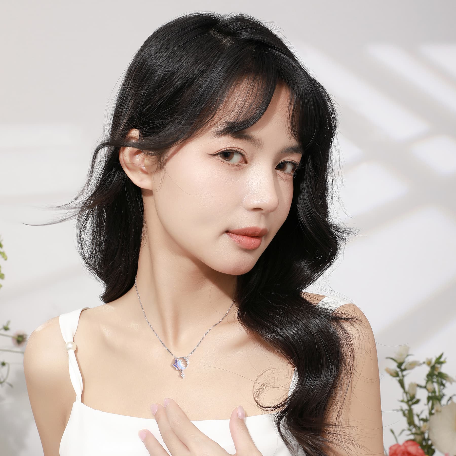 Женская цепочка на ключицу из сплава VANA