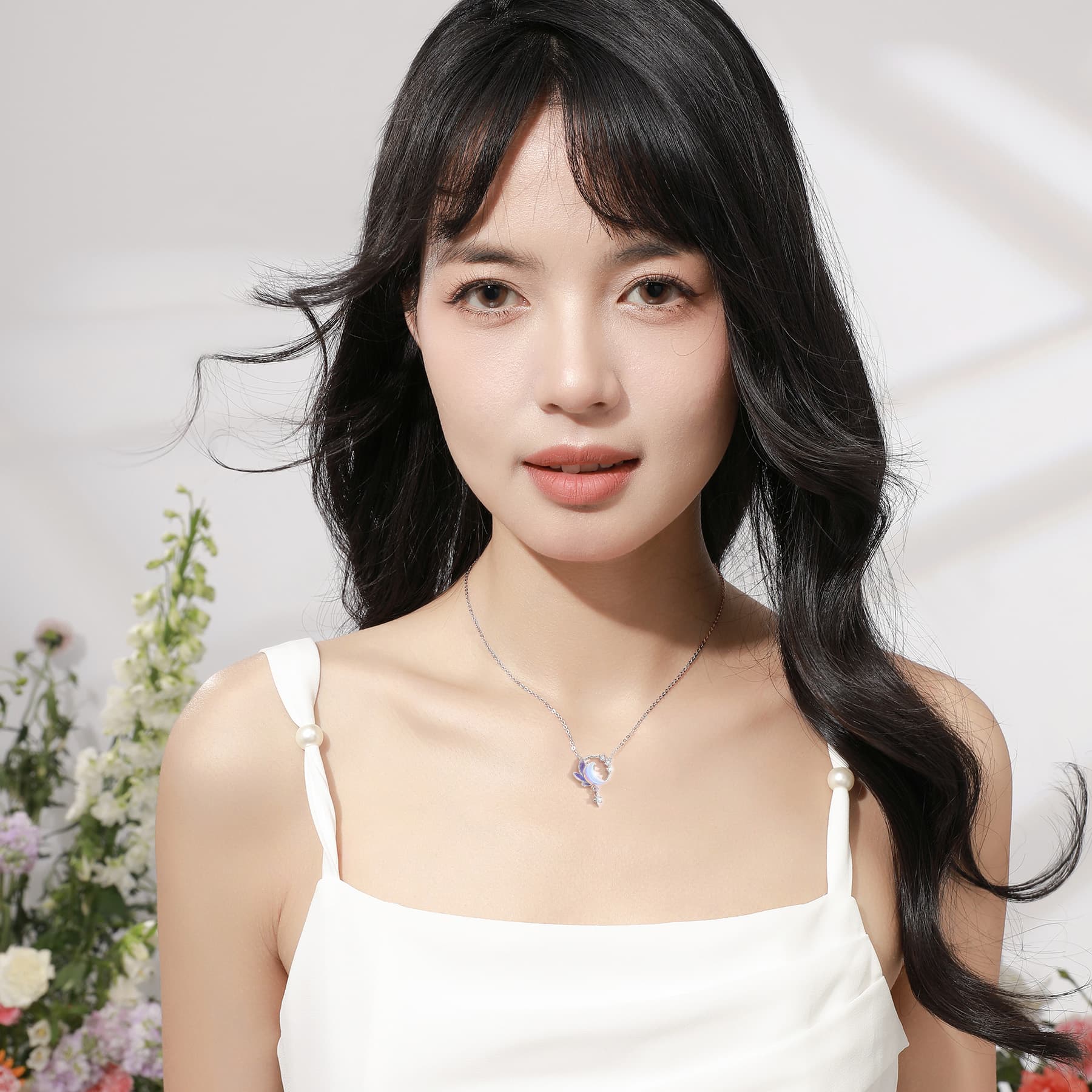 Женская цепочка на ключицу из сплава VANA