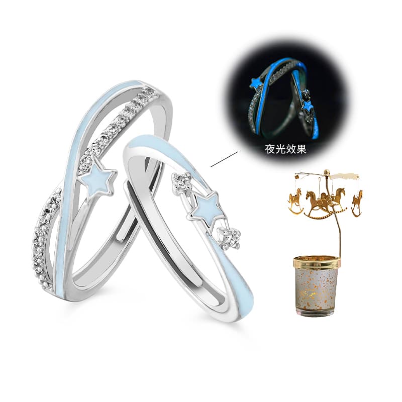 VIVIWELL S925 Серебряные кольца унисекс