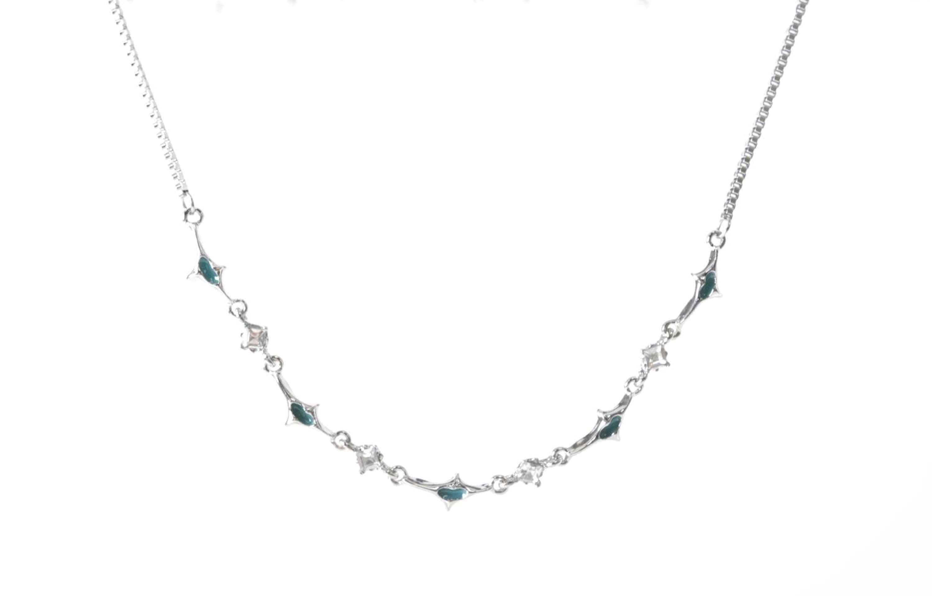 Ожерелья из тонкого серебра FireMonkey 999 пробы, женское серебро