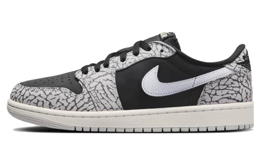 Jordan 1 Retro Low Og Black Cement Women's