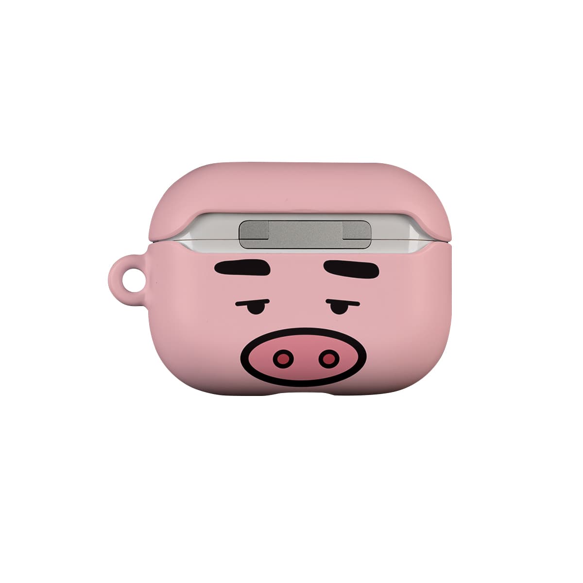 Совместимость Keshami с Apple AirPods Pro 3/Pro 2/AirPods 4/3 PC, матовые жесткие чехлы для наушников с рисунком розового поросенка