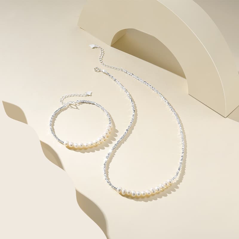 Женские жемчужные ожерелья CHOW TAI SENG