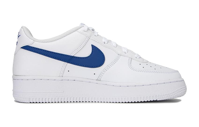 Nike Air Force 1 GS «Белый Hyper Royal»