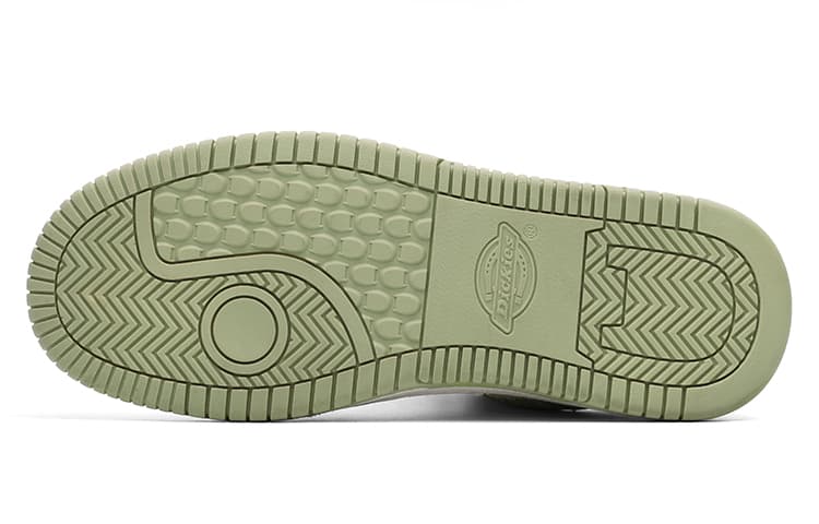 Dickies Низкие женские туфли для скейтборда, цвет авокадо, зеленый