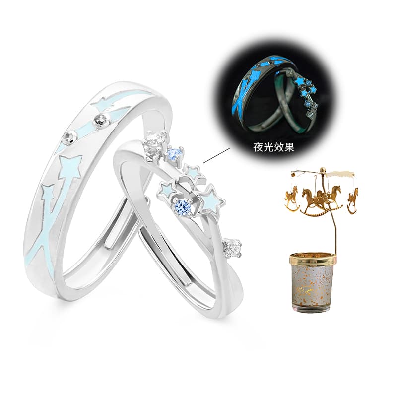 VIVIWELL S925 Серебряные кольца унисекс