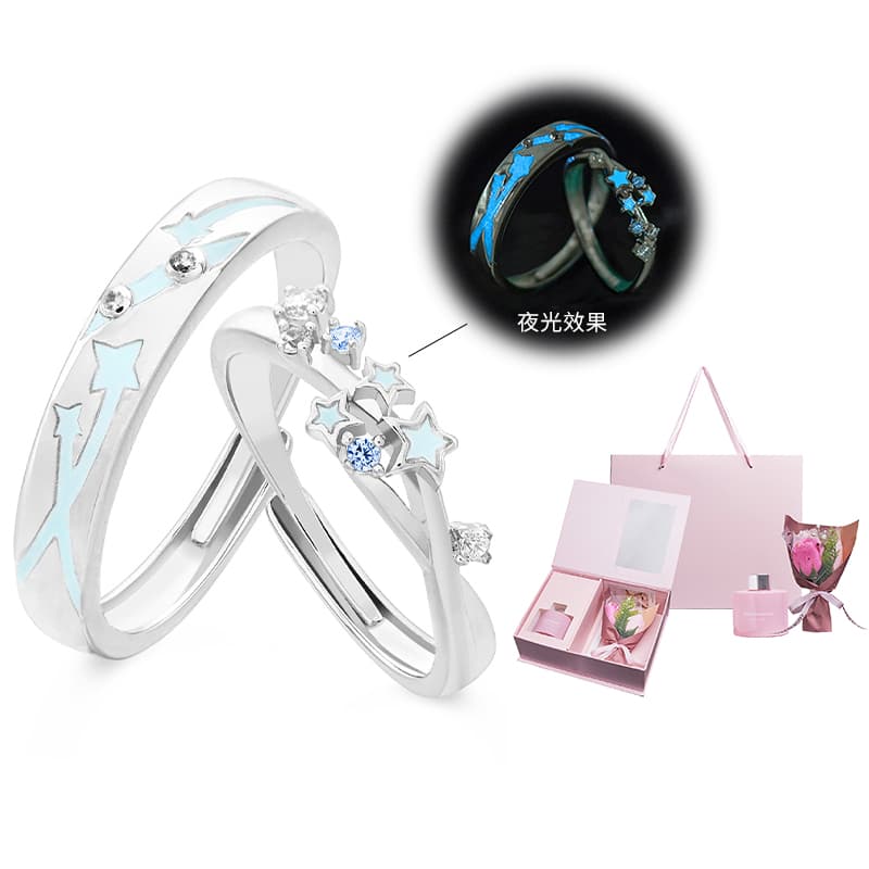 VIVIWELL S925 Серебряные кольца унисекс