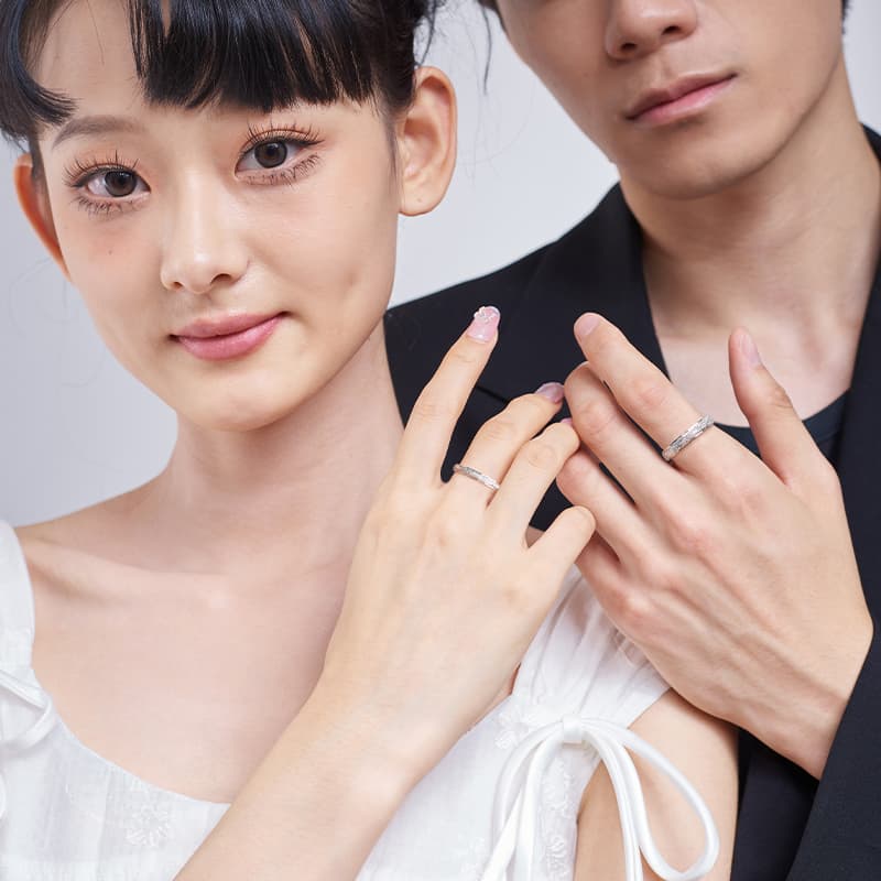 VIVIWELL S925 Серебряные кольца унисекс