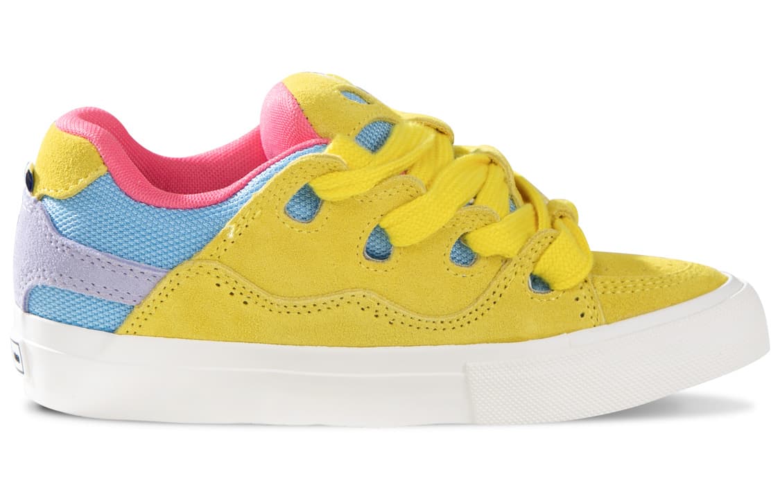 Ollieskate Низкие туфли для скейтборда Унисекс Синий Желтый