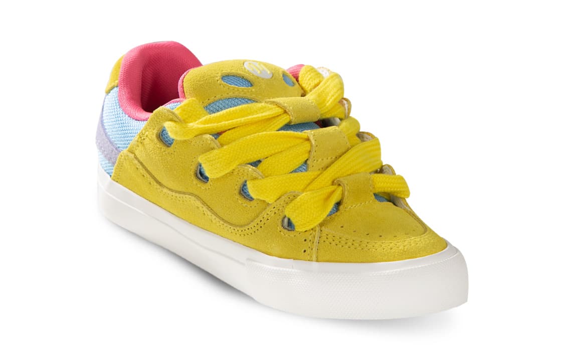 Ollieskate Низкие туфли для скейтборда Унисекс Синий Желтый