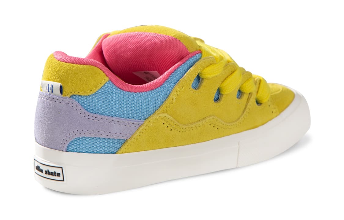 Ollieskate Низкие туфли для скейтборда Унисекс Синий Желтый