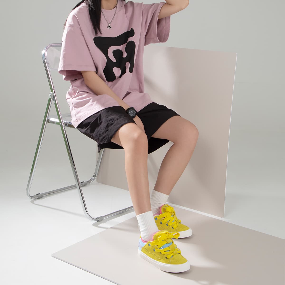 Ollieskate Низкие туфли для скейтборда Унисекс Синий Желтый