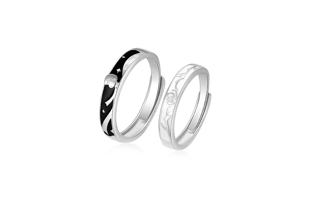 Кольца Inkopper из стерлингового серебра 925 пробы унисекс, удачи