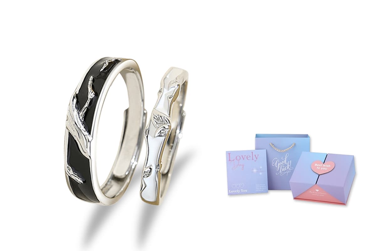 Кольца Inkopper из стерлингового серебра 925 пробы унисекс, удачи