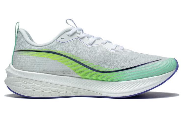 Кроссовки для спринта LiNing Red Hare 6 Pro с амортизацией и низким верхом, мужские белые