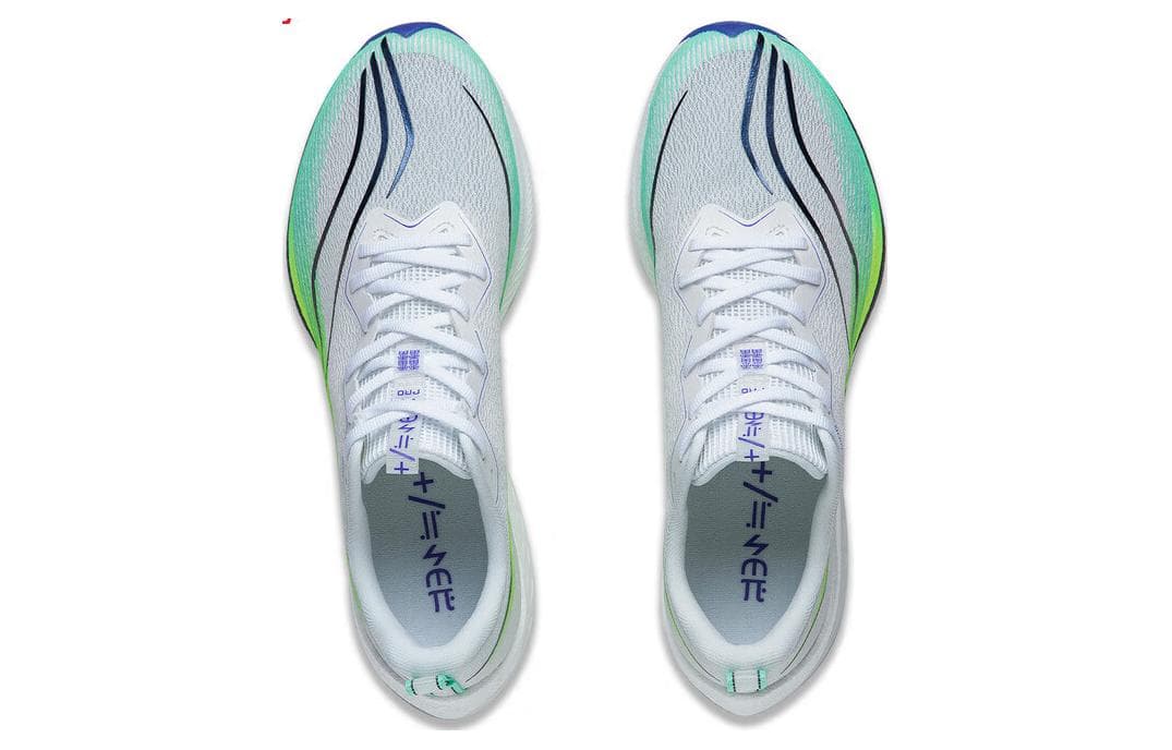 Кроссовки для спринта LiNing Red Hare 6 Pro с амортизацией и низким верхом, мужские белые