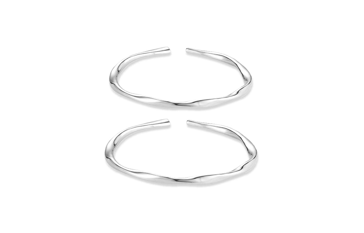 Женские браслеты из сплава Inkopper, серебро