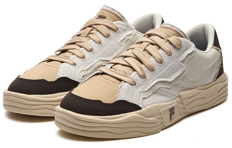 Кроссовки для скейтбординга FILA FUSION Pop 2, цвет «Бежевый черный»