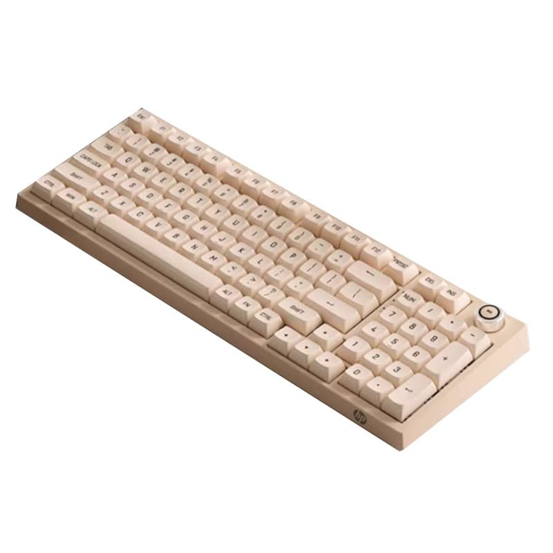 Портативный ноутбук HP HUIPU K23 98+S1000 PLUS, механический, с 17 световыми эффектами, комплект клавиатуры и мыши