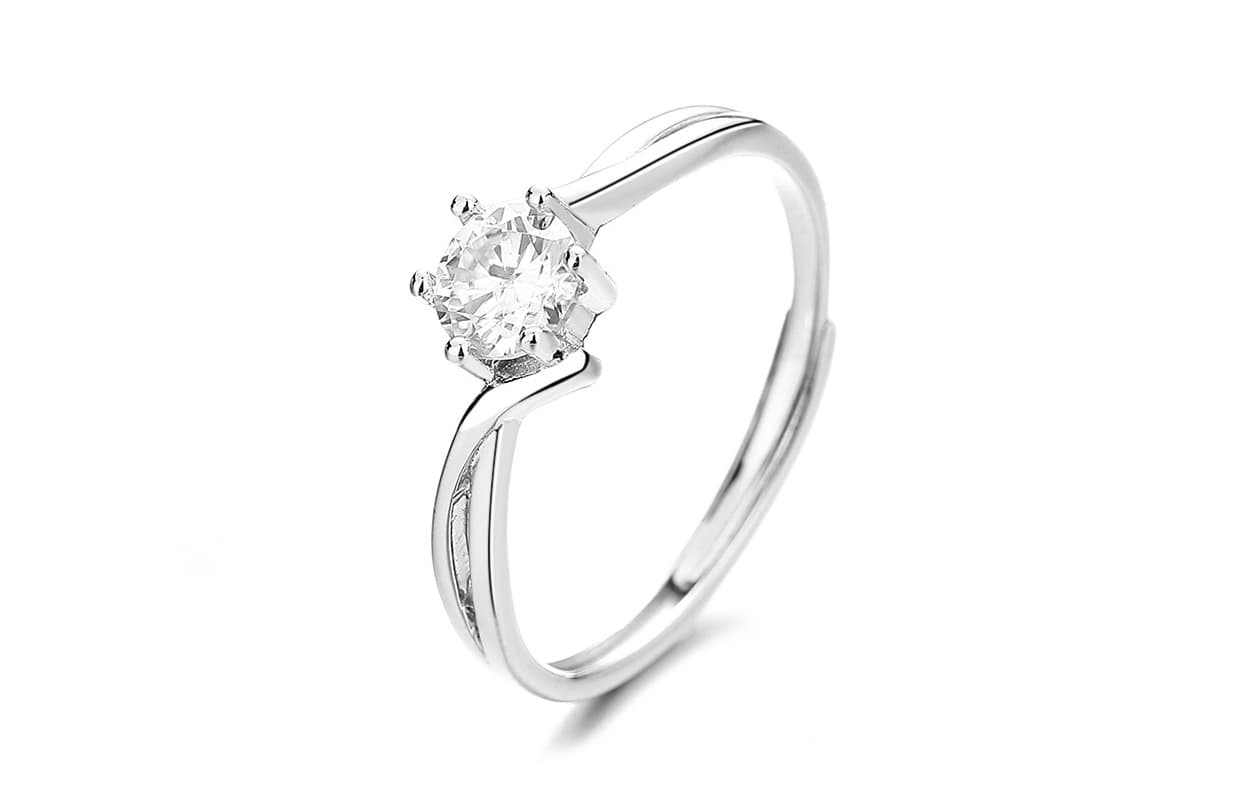 WEST ISLAND 925 Sterling Silver Rings Women's