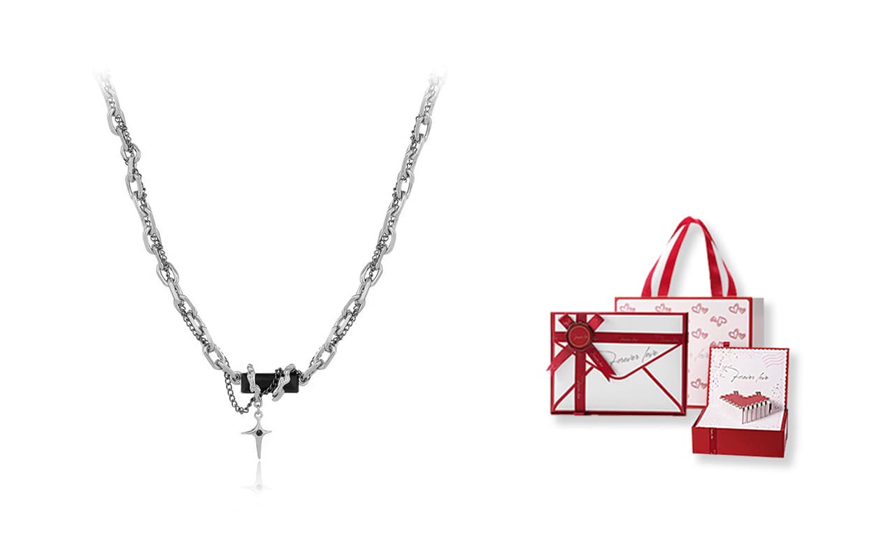 Ожерелья Inkopper из титановой стали унисекс