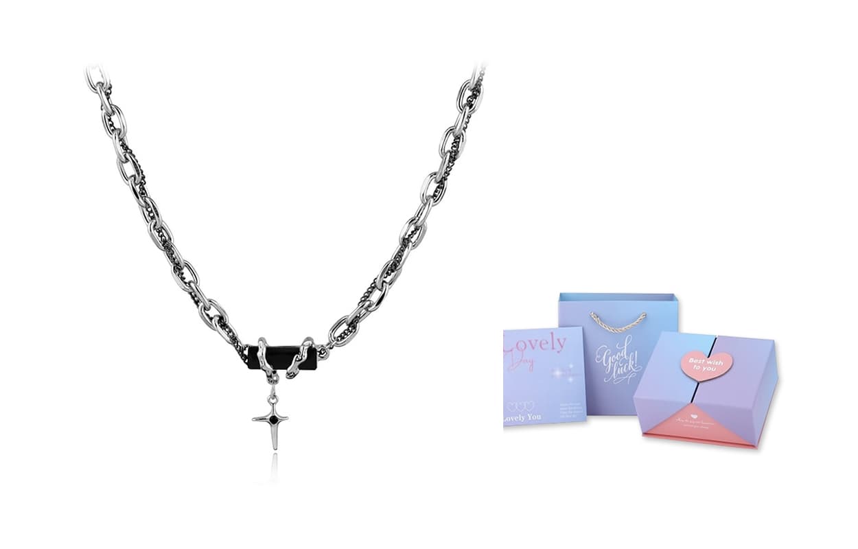 Ожерелья Inkopper из титановой стали унисекс