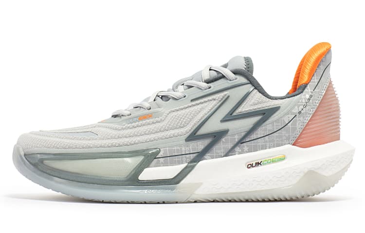 361° BIG3 4.0 Quick Pro Basketball Shoes Men's Low top Gray