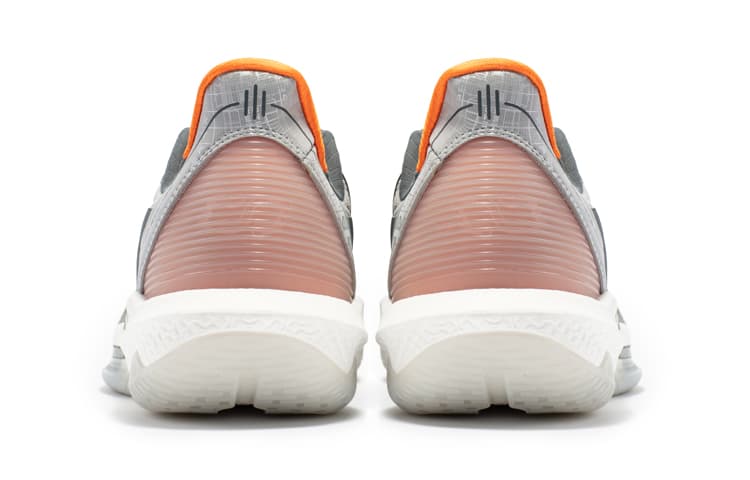 361° BIG3 4.0 Quick Pro Баскетбольные кроссовки мужские низкие серые