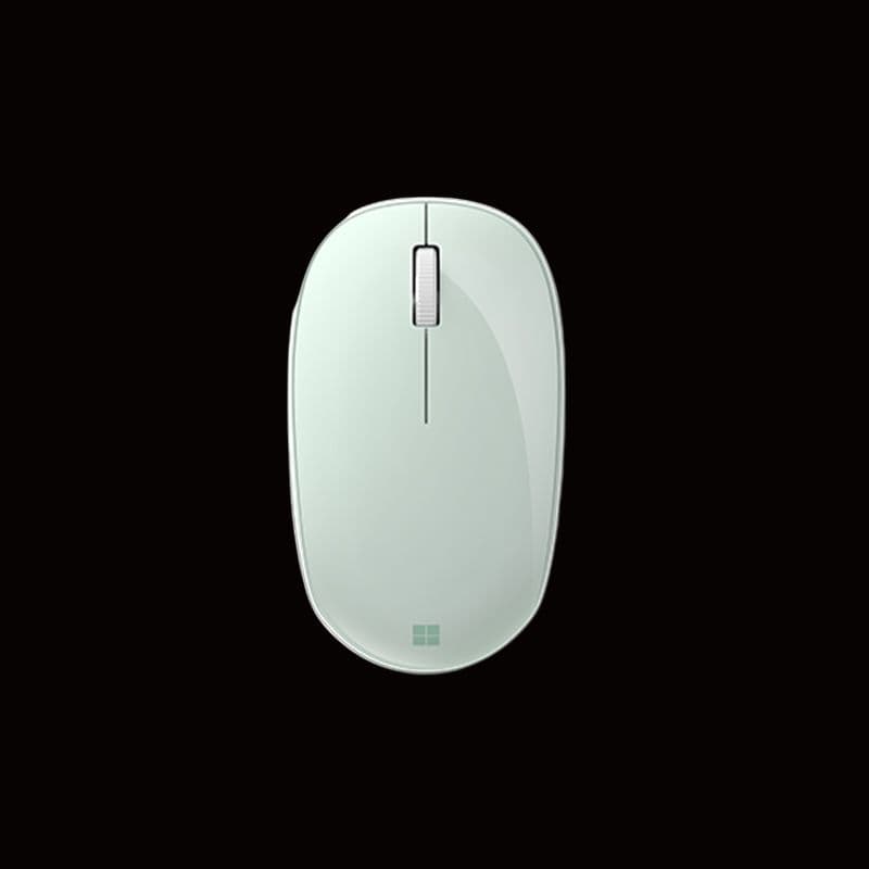 Microsoft Wireless Seam Exquisite, портативные мыши, мятно-зеленые мыши