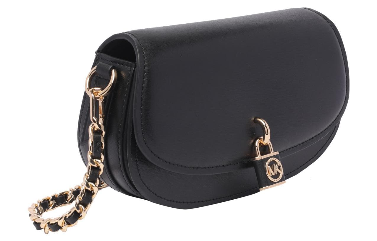 Маленькая кожаная сумка через плечо MICHAEL KORS Mila