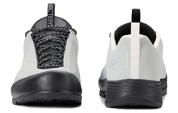 Arcteryx Konseal FL 2 Водонепроницаемые низкие походные туфли мужские черные белые