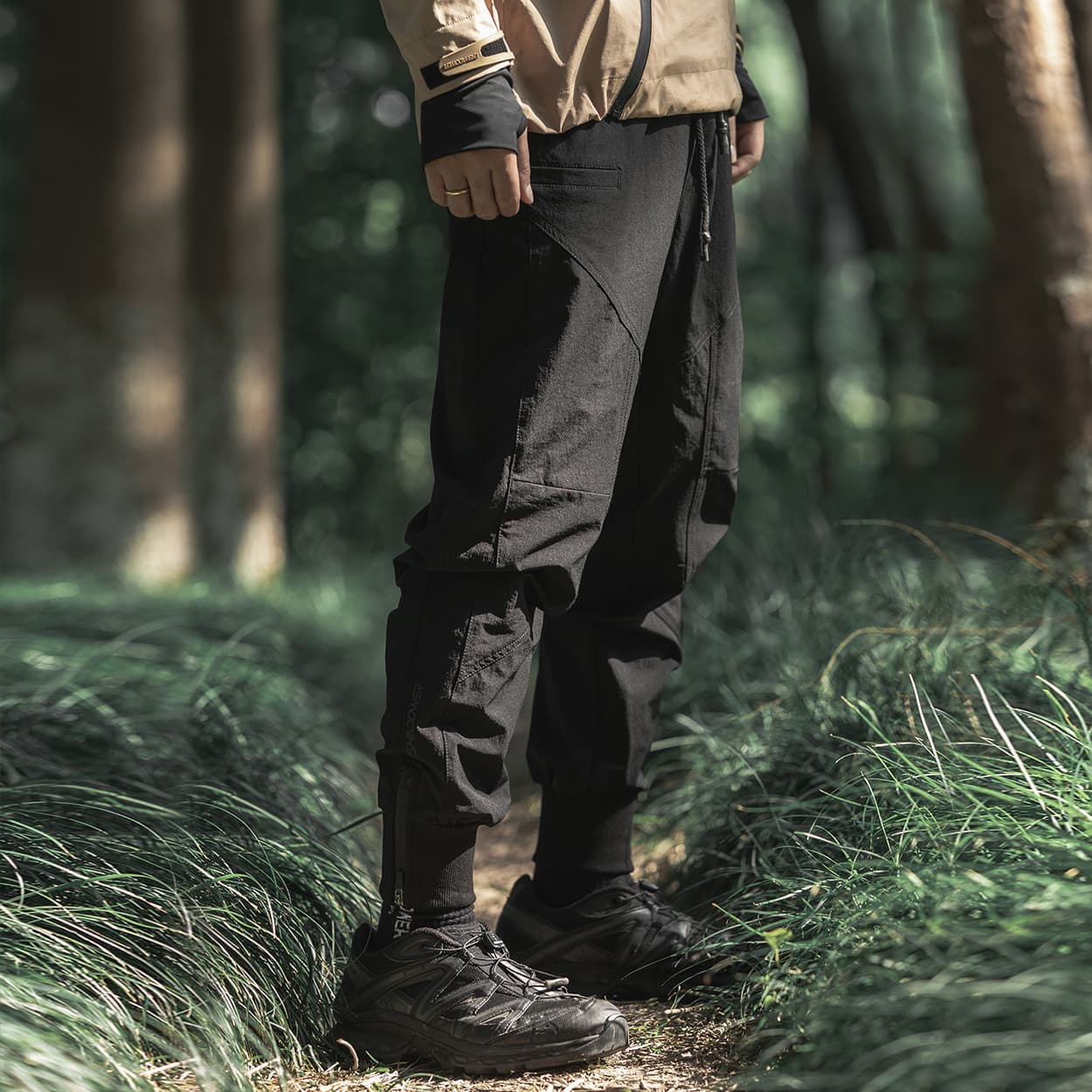 ENSHADOWER Повседневные брюки унисекс, черные