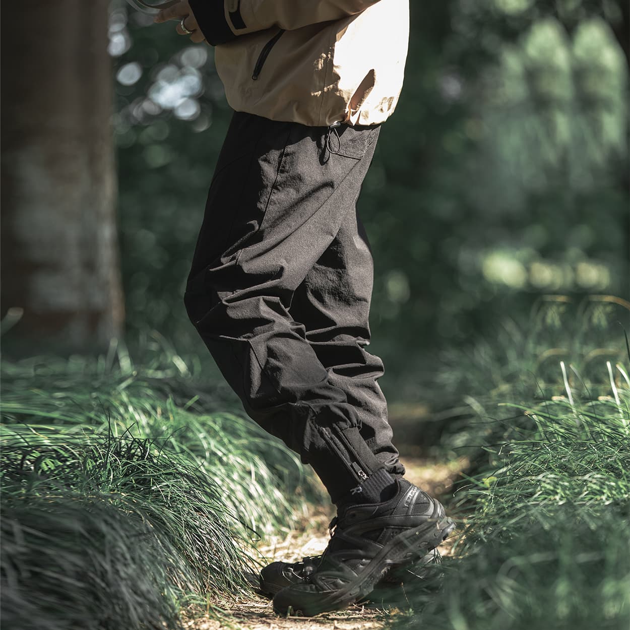 ENSHADOWER Повседневные брюки унисекс, черные