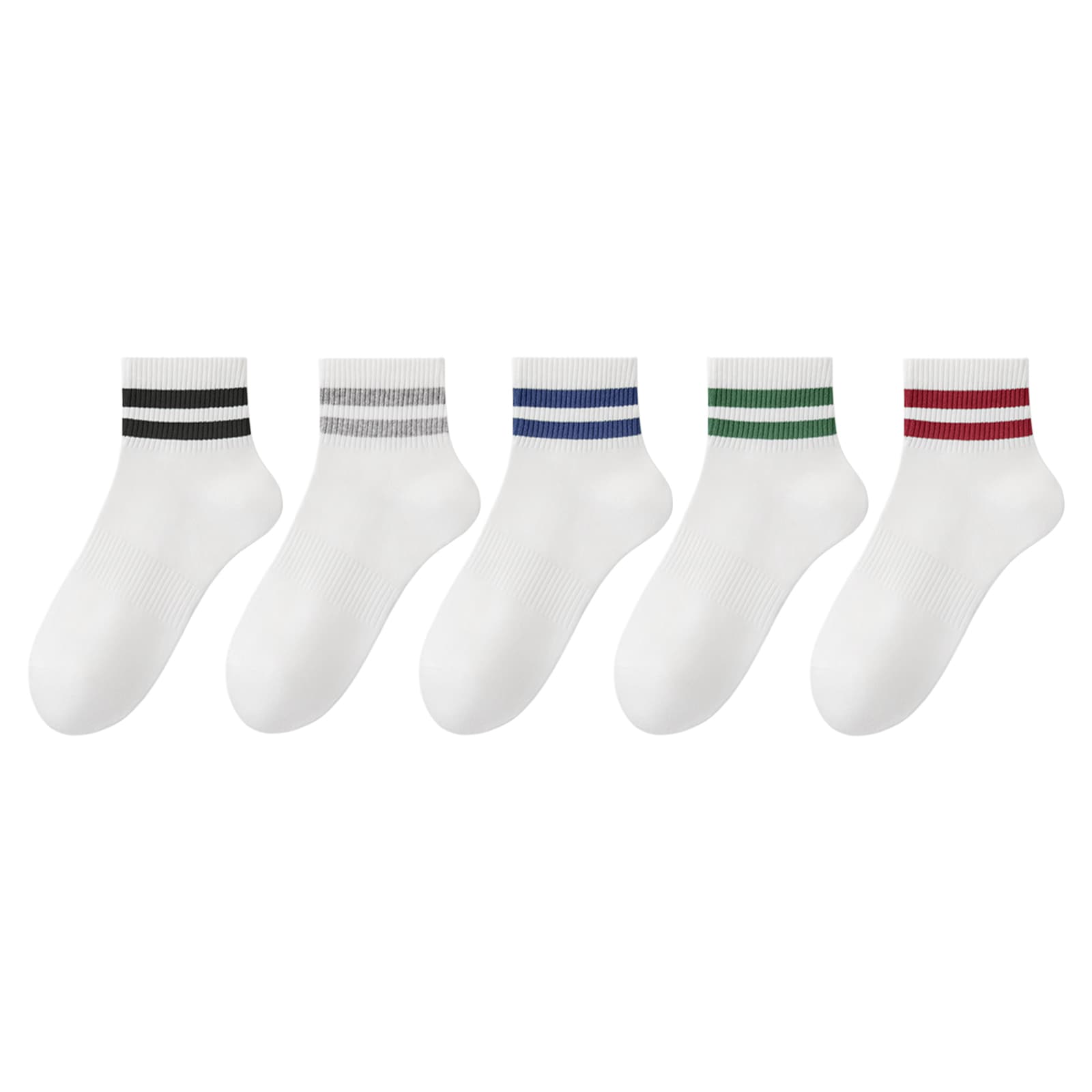 B&C.Room Ankle Socks Unisex 5 Pack