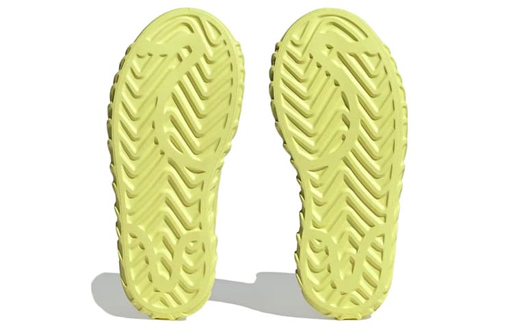 Ботинки Adidas AdiFOM Superstar Pulse желтые женские