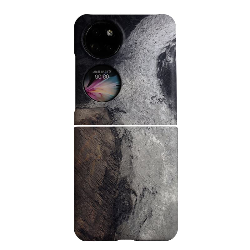 Keshami PC Material Phone Cases Compatibility With Huawei Pocket 2, P50 Pocket, And Pocket S Models.