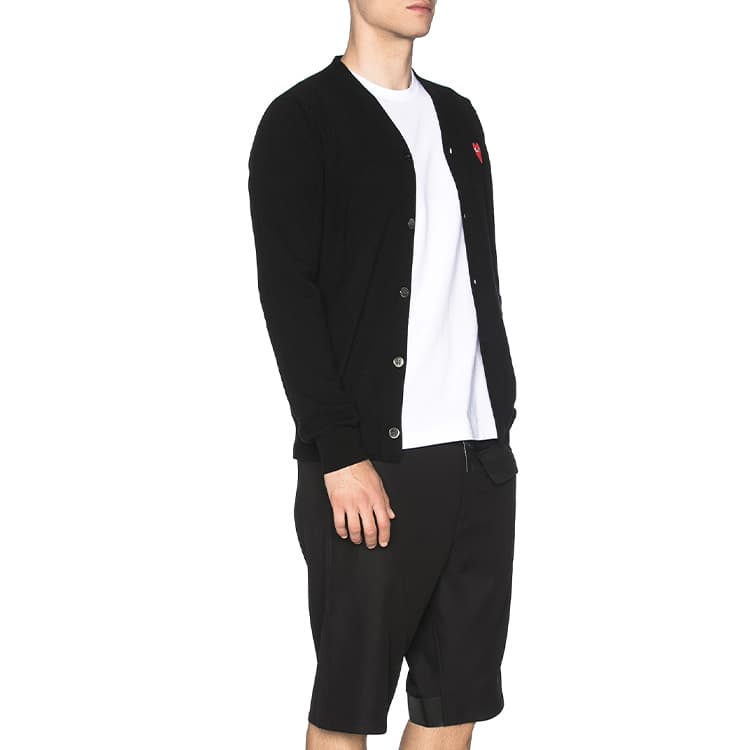 Кардиган Comme Des Garçons Play с вышитым логотипом