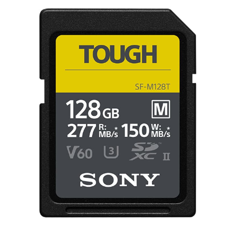 SONY 128GB Camera SD Card Reading Speed Gundam 277MB TOUGH Three Proofings Specification Memory Cards
