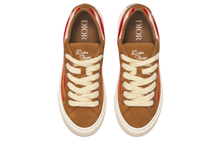 DIOR Denim Tears X DIOR B33, 'DIOR Tears — Красный мохер'