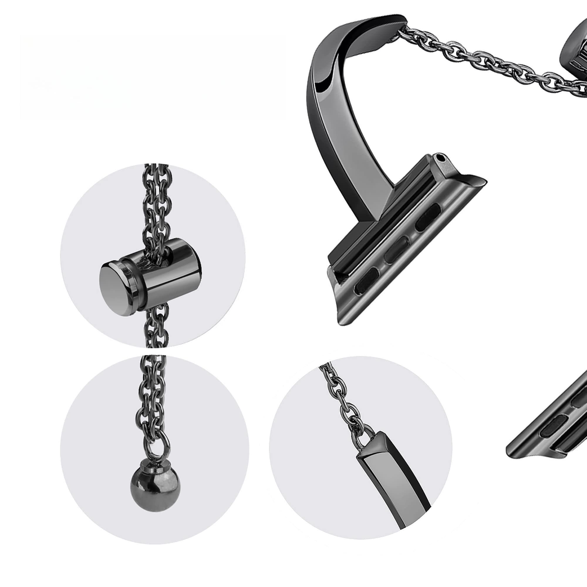 Ремешок Zhongwo, совместимый с Apple, металлический