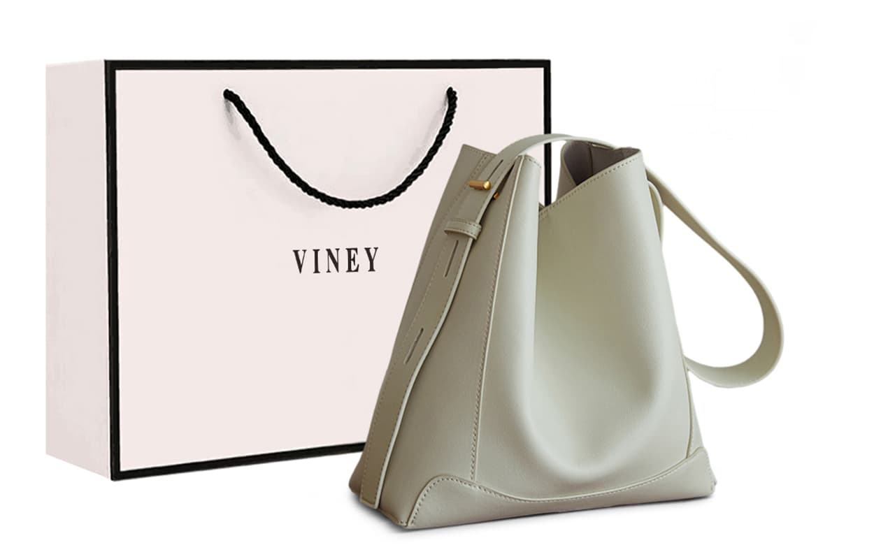 Женская сумка через плечо VINEY из коровьей кожи, сумка через плечо, сумка-мешок большого размера, какао-коричневый