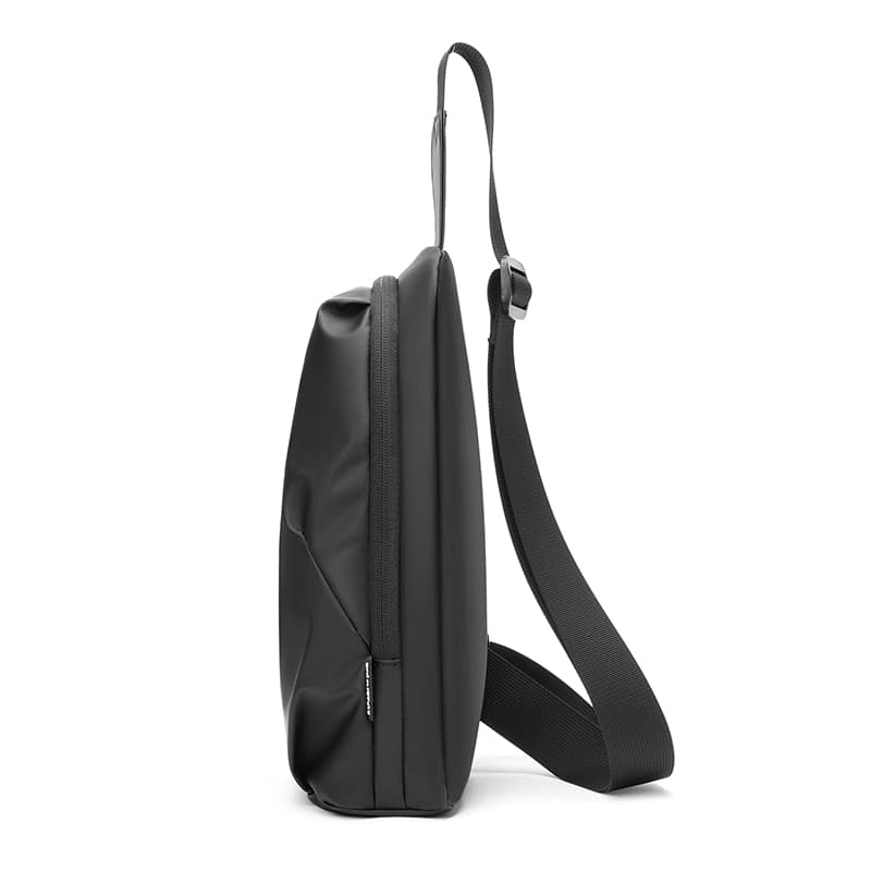 Мужская тканевая сумка через плечо POLO, слинг-сумка, поясная сумка среднего размера, мужская черная