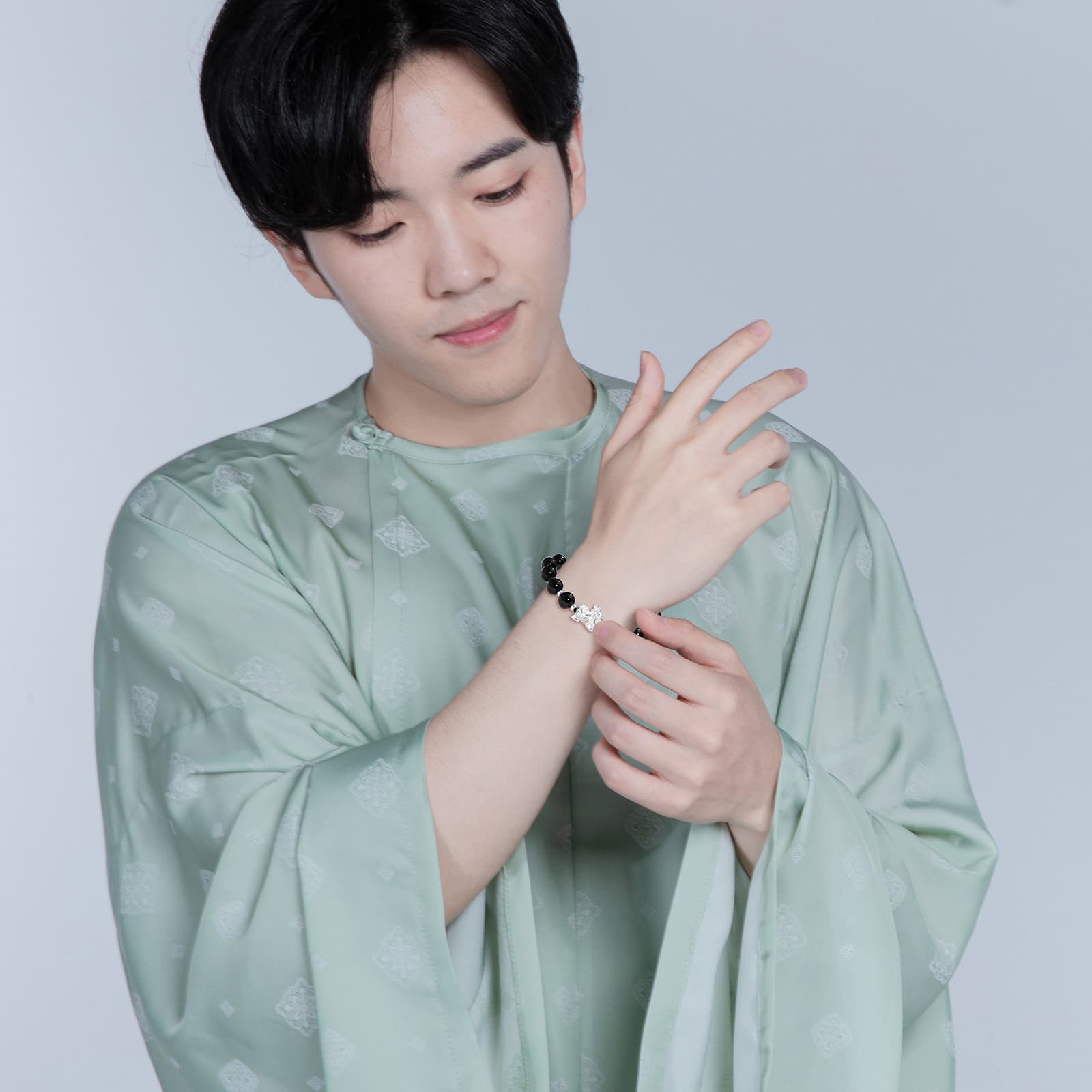 Браслеты «кошачий глаз» Jodie&Kevin из синтетического/искусственного стекла унисекс