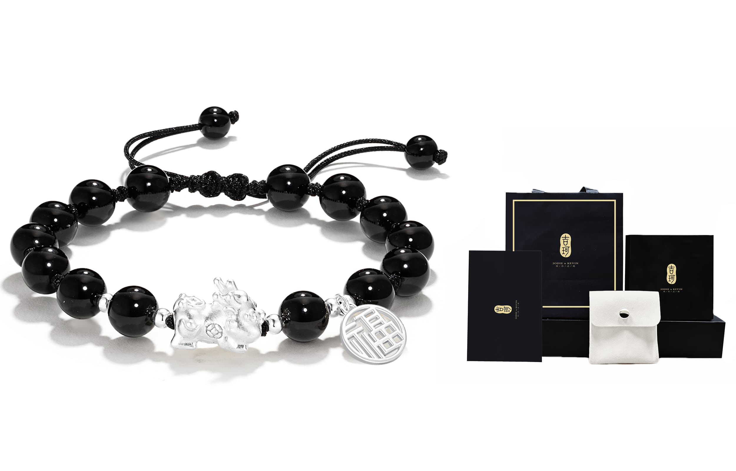 Браслеты «кошачий глаз» Jodie&Kevin из синтетического/искусственного стекла унисекс