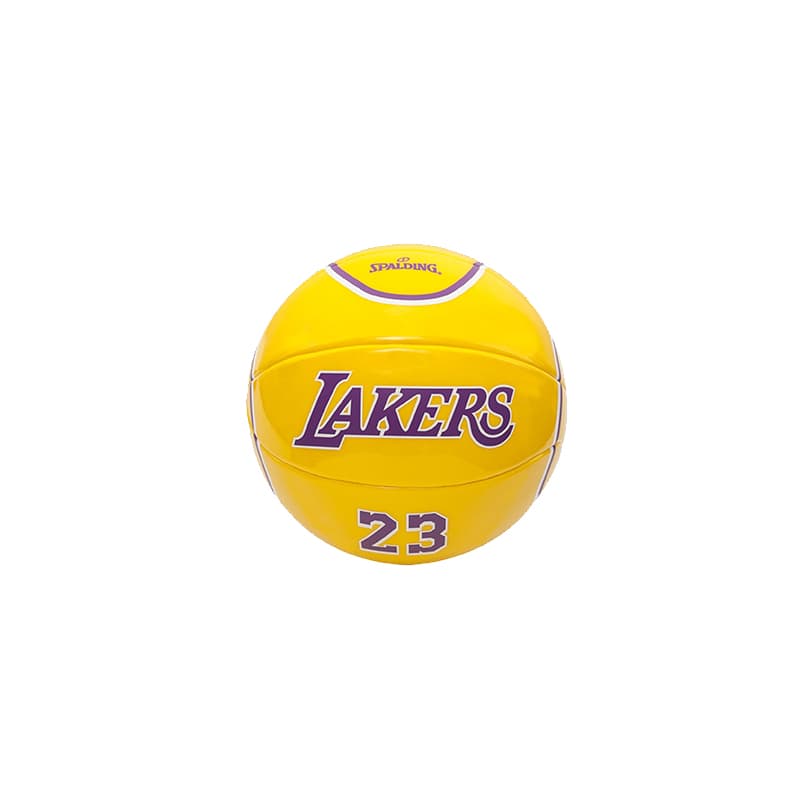 SPALDING PU Basketball Yellow Size 1.5 Ball Training Unisex